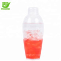 Cocktail Shaker Logo Promotional Plastic High Quality Customized Custom PS Bar Tools CE Certificate Is Offered 3-5days 500pcs